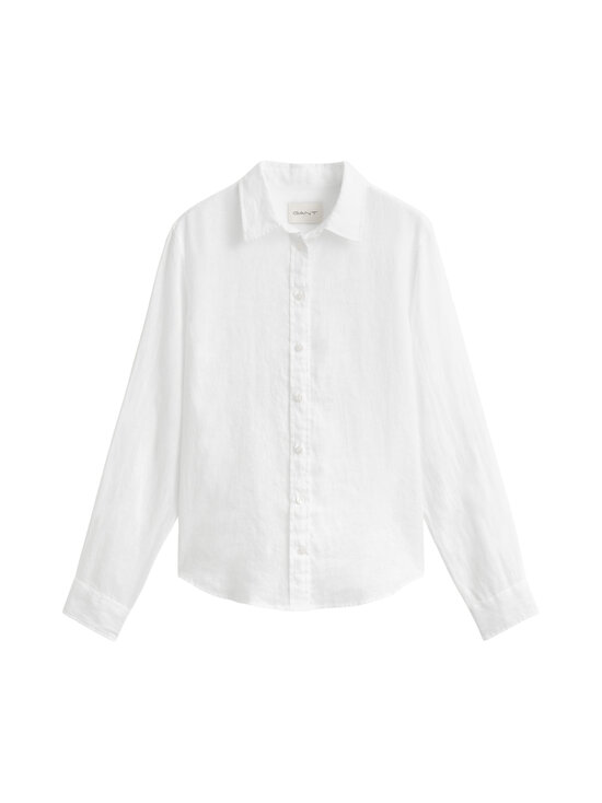GANT - Regular lina blūze - 110 WHITE | Stockmann - photo 1