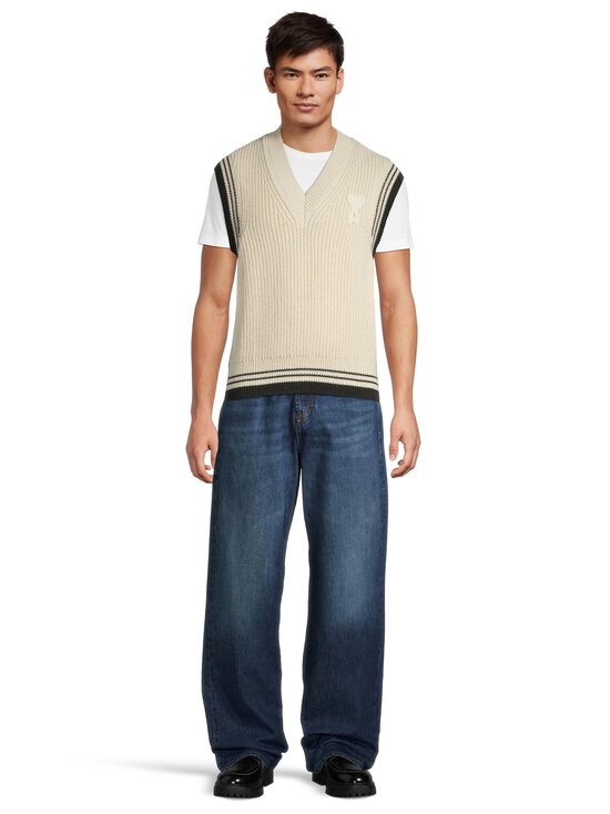 Ami - Sleeveless Sweater -neuleliivi - BLANC CREME | Stockmann - photo 2