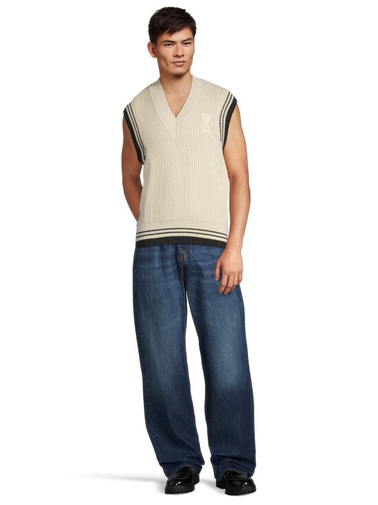 Ami - Sleeveless Sweater -neuleliivi - BLANC CREME | Stockmann - photo 4