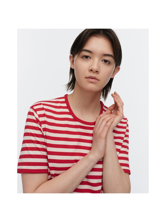 Marimekko - Hetta II Tasaraita naktskrekls - 899 RED, OFF WHITE - photo 5 Marimekko - Hetta II Tasaraita naktskrekls - 899 RED, OFF WHITE | Stockmann - photo 5
