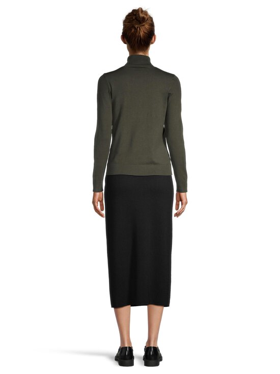 NOOM - Riia Rollneck -neulepusero - KHAKI GREEN - photo 3 NOOM - Riia Rollneck -neulepusero - KHAKI GREEN | Stockmann - photo 3