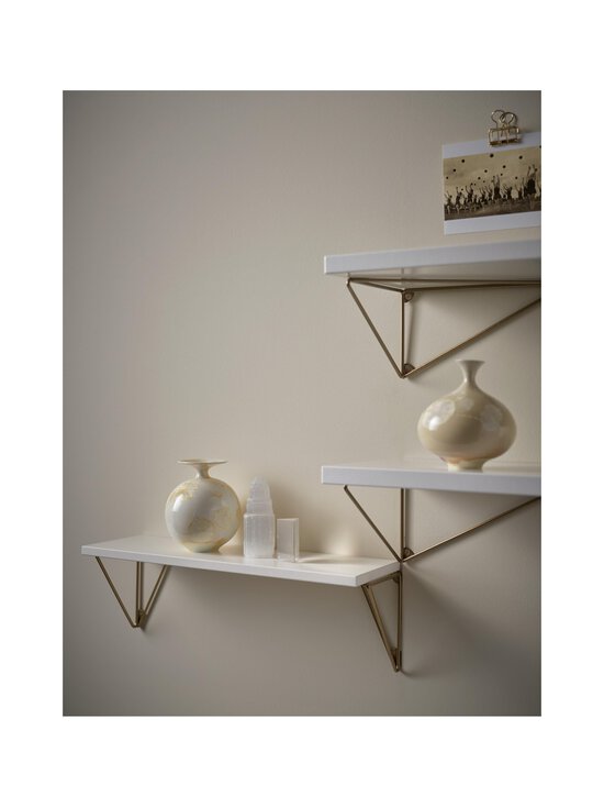 Maze - Pythagoras XS -seinähylly ja hyllykiinnikkeet - WHITEBRASS MATTE (VALKOINEN) - photo 5 Maze - Pythagoras XS -seinähylly ja hyllykiinnikkeet - WHITEBRASS MATTE (VALKOINEN) | Stockmann - photo 5