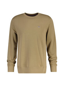 GANT - Regular Shield C-neck -collegepaita - 264 LIGHT TAUPE | Stockmann