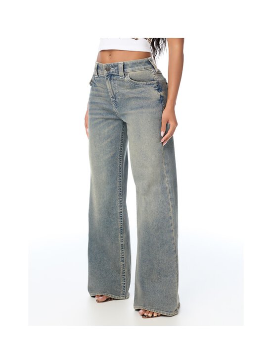 True Religion - Bobbi Baggy Flap -farkut - JEEM ICE VEIL | Stockmann - photo 2