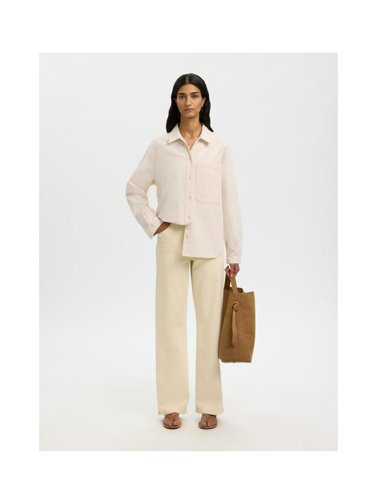 Selected - Teksapluus SlfRelaxed Ebba - EGRET | Stockmann - photo 4