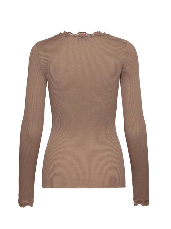 Rosemunde - RWBabette Lace -silkkisekoitepaita - 062 MOCHA MERINGUE | Stockmann - photo 2