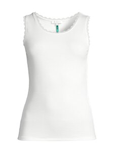 A+more - Jiren trikotāžas tops - WHITE | Stockmann