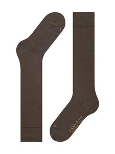 Falke - Sensitive Berlin - merinosekoitteiset polvisukat - 5230 DARK BROWN | Stockmann
