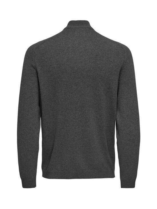 Only & Sons - OnsEdward Half Zip -neule - DARK GREY MELANGE | Stockmann - photo 2