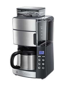 Russell Hobbs - Grind & Brew -kahvinkeitin myllyllä 1,25 L - BLACK | Stockmann