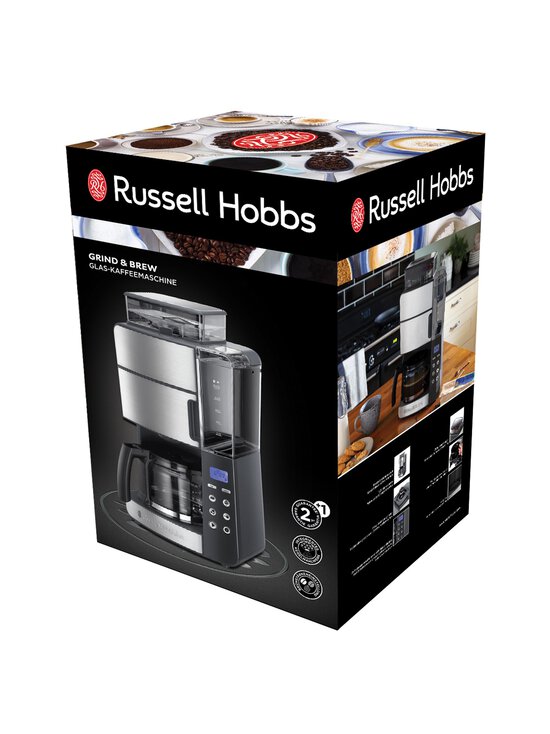 Russell Hobbs - Grind & Brew -kahvinkeitin myllyllä 1,25 L - BLACK - photo 6 Russell Hobbs - Grind & Brew -kahvinkeitin myllyllä 1,25 L - BLACK | Stockmann - photo 6