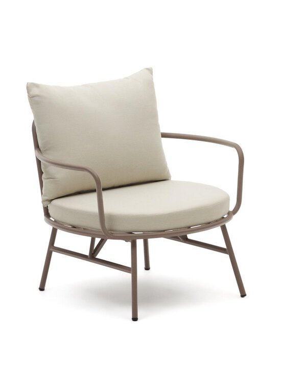 Kave Home - Bramant-nojatuoli harmaa / malva - BEIGE | Stockmann - photo 1