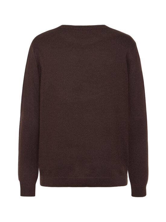 Knowledge Cotton Apparel - Meriinokudum Regular Crew Neck - 1487 CHOCOLATE TORTE | Stockmann - photo 2