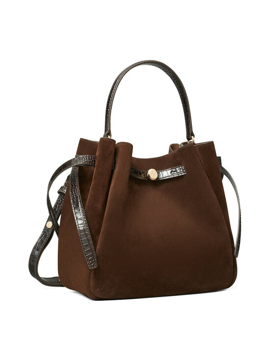 Tory Burch - Kott  Romy Suede Bucket - 200 DARK COCOA | Stockmann - photo 2
