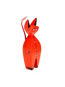 Vitra - Wooden Doll Little Devil - PUNAINEN | Stockmann