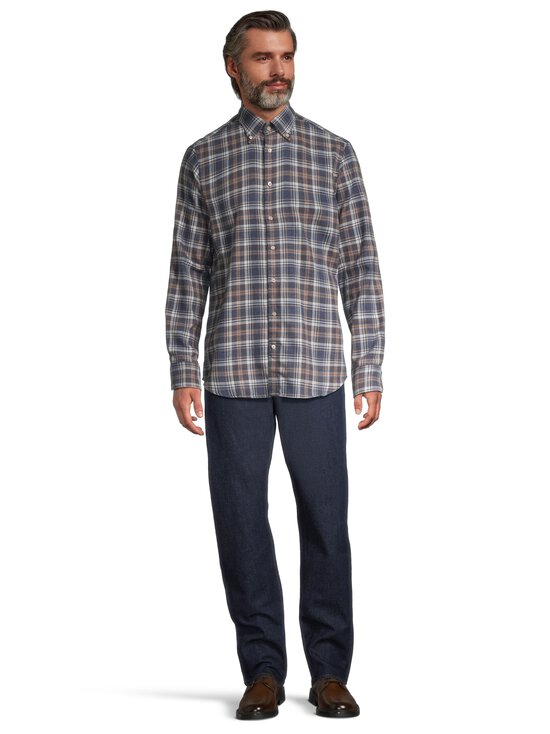Stenströms - Regular-kauluspaita - 183 NAVY CHECK | Stockmann - photo 4