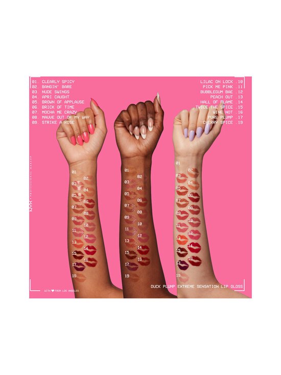 NYX Professional Makeup - Huulevärv Duck Plump Lip Lacquer - 12 BUBBLEGUM BAE | Stockmann - photo 4