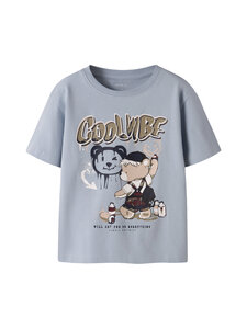 Name It - NmmDigro Regular krekls - BLUE FOG | Stockmann