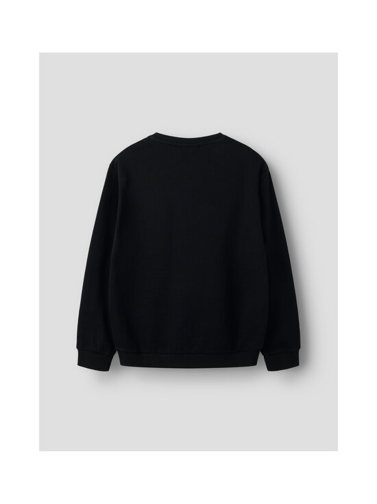 Name It - NkmFlo Regular fit -collegepaita - BLACK | Stockmann - photo 2