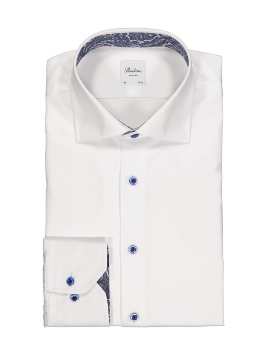 Stenströms - Regular Cuff Contrast krekls ar apkakli - WHITE - photo 1 Stenströms - Regular Cuff Contrast krekls ar apkakli - WHITE | Stockmann - photo 1