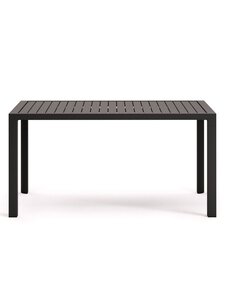 Kave Home - Culip-ruokapöytä tummanharmaa 77 x 150 cm - GREY | Stockmann