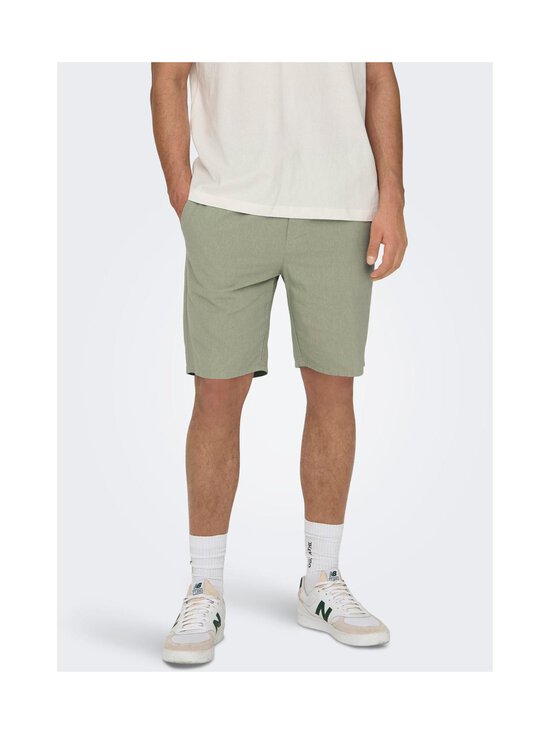 Only & Sons - Linasegust lühikesed püksid OnsLinus - TEA - photo 5 Only & Sons - Linasegust lühikesed püksid OnsLinus - TEA | Stockmann - photo 5