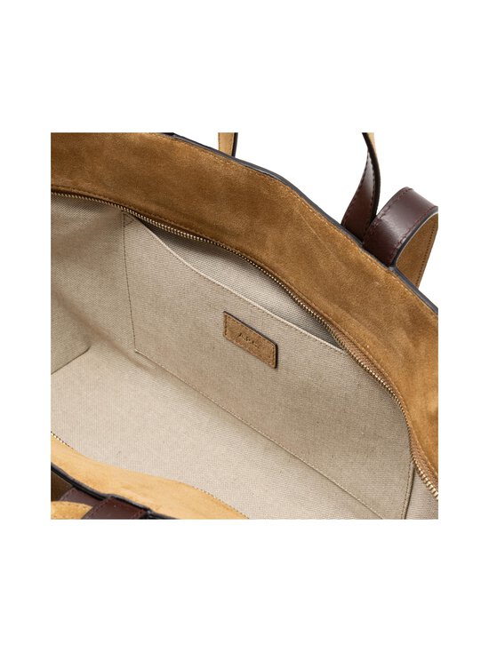 A.P.C - Le Drummer -mokkanahkalaukku - BLD BEIGE/BROWN | Stockmann - photo 3
