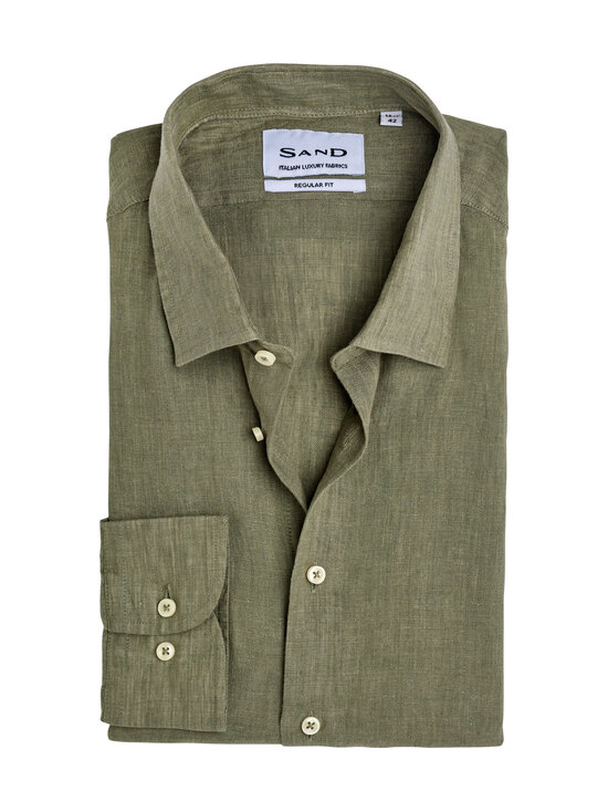 SAND Copenhagen - Linane särk State Soft Modern fit - 350 OLIVE | Stockmann - photo 1