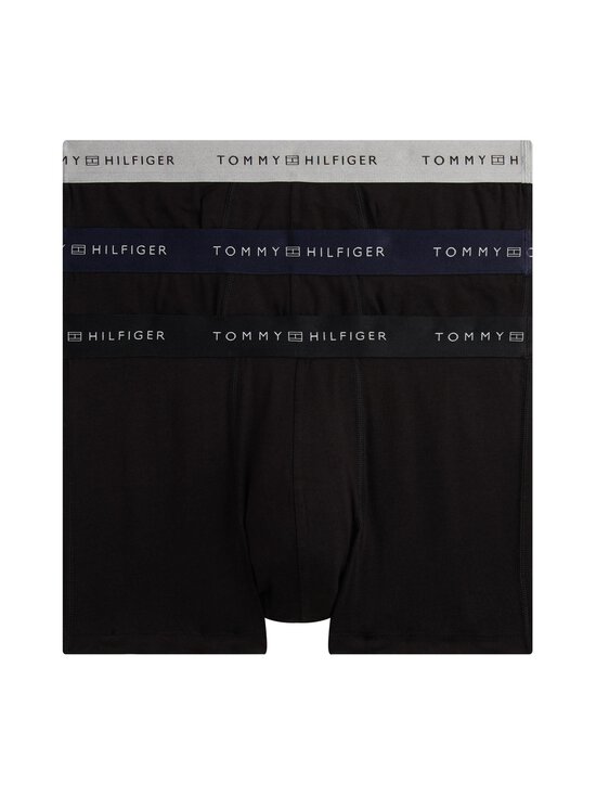 Tommy Hilfiger - Metallic-alushousut 3-pack - 0R3 BLK/DES SKY/SILVER | Stockmann - photo 1