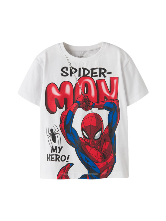 Name It - NmmMarvin Spider Regular -paita - BRIGHT WHITE | Stockmann - photo 1