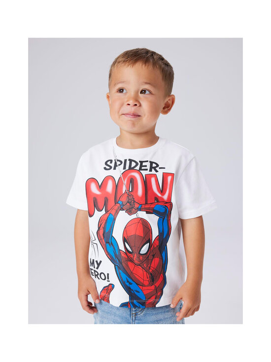 Name It - NmmMarvin Spider Regular -paita - BRIGHT WHITE | Stockmann - photo 5