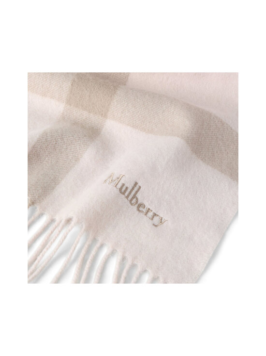 Mulberry - Large Check merīnvilnas šalle - J008 BLOSSOM PINK-GERANIU | Stockmann - photo 4