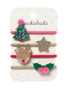Rockahula - Festive Christmas -hiuslenkit 4 kpl - MULTI | Stockmann