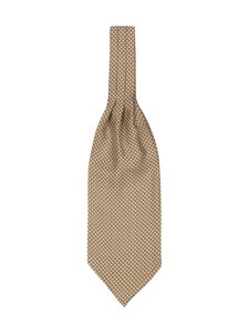 Stockholm Kravatt - Ascot Print Silk -solmiohuivi - 6 YELLOW/BROWN | Stockmann