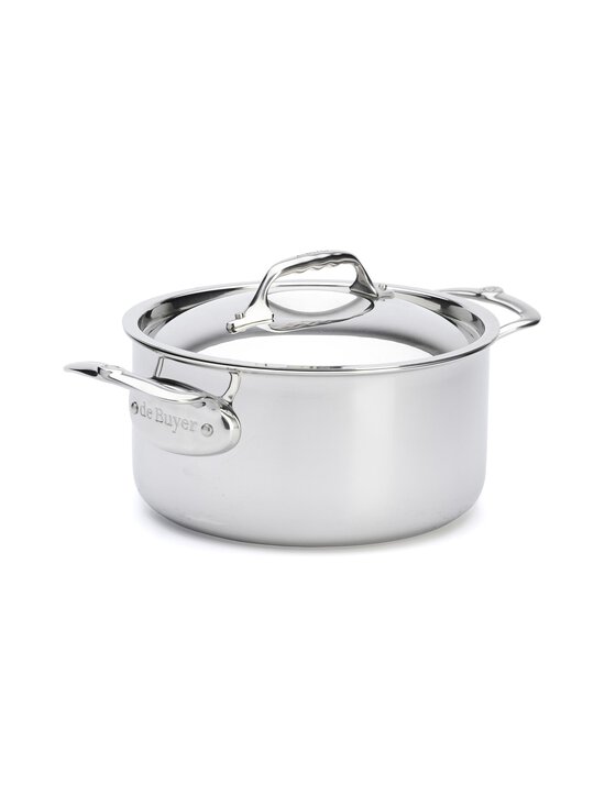 De Buyer - Affinity sautējamais katls + vāks 20 cm - STEEL | Stockmann - photo 2