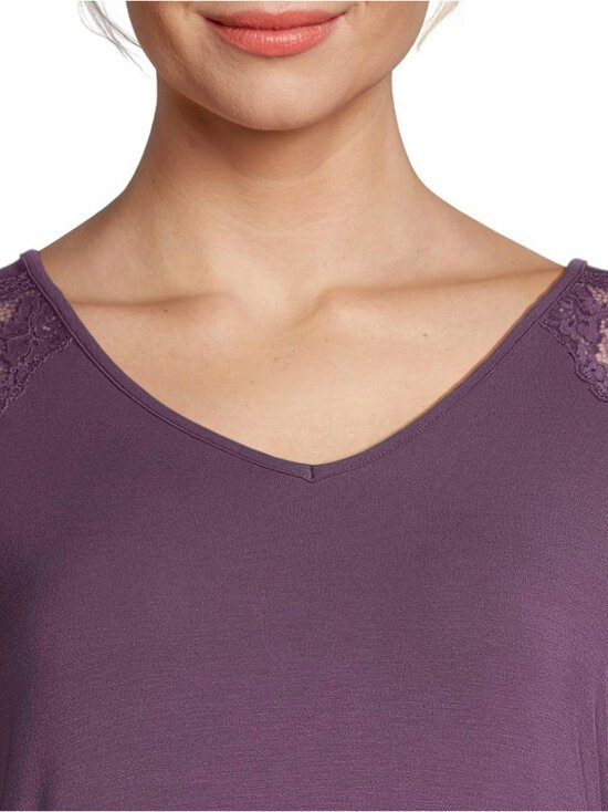 Damella - Lace Long Sleeve -pyjama - 077 PLUM | Stockmann - photo 6
