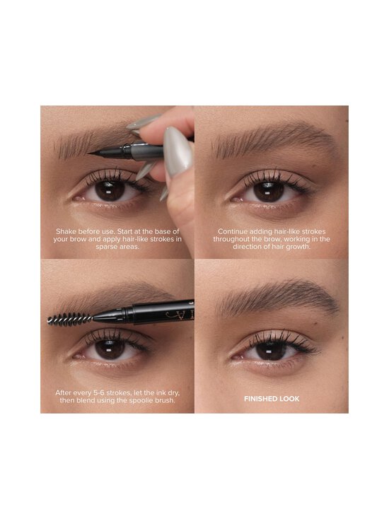 Anastasia - Microstroke Brow Pen - kulmakynä - DARK BROWN | Stockmann - photo 3