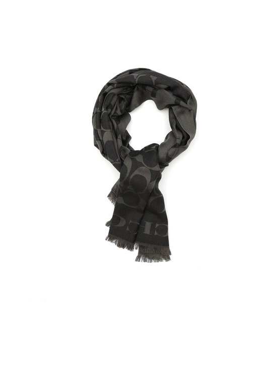 Coach - Signature C Border Stole -huivi - BLK 001 BLACK | Stockmann - photo 2