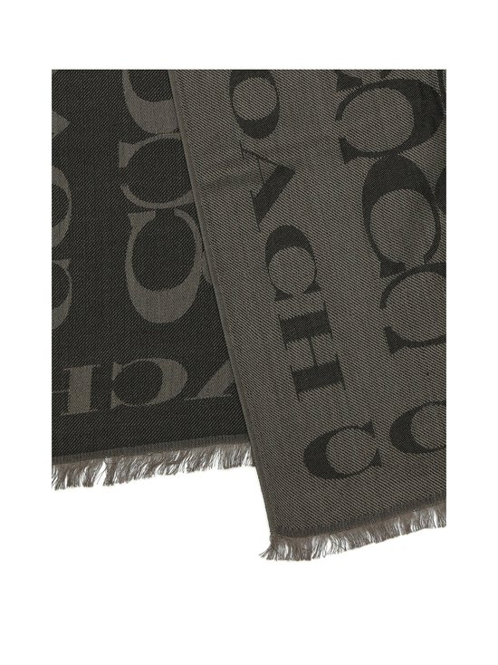 Coach - Signature C Border Stole -huivi - BLK 001 BLACK | Stockmann - photo 4