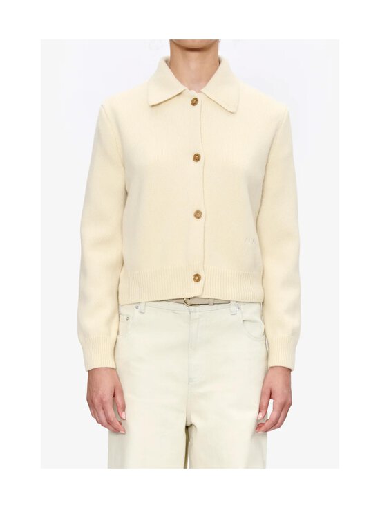 A.P.C - Pikeekauluksellinen neuletakki - AAB AAB WHITE | Stockmann - photo 4