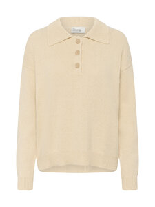 MY ESSENTIAL WARDROBE - MWDiva Polo džemperis - 190 BROWN RICE | Stockmann