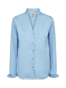 MOS MOSH - MMHassie Pleat -paita - 279 BLISSFUL BLUE | Stockmann