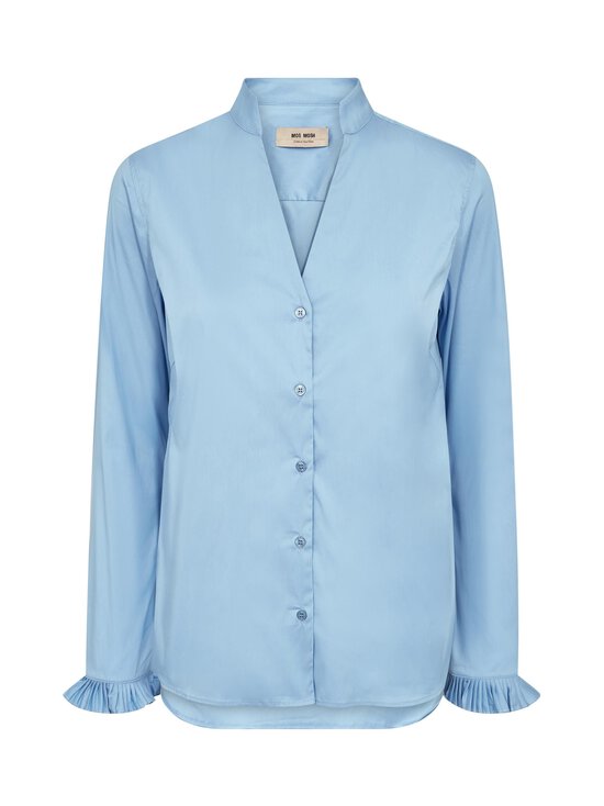 MOS MOSH - MMHassie Pleat -paita - 279 BLISSFUL BLUE | Stockmann - photo 1