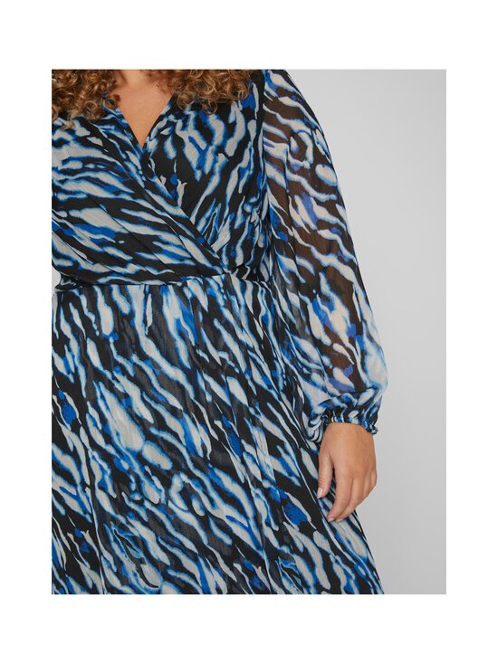 Vila Curve - ViFalia Wrap midi kleita - BLACK AOP:LUNA - photo 7 Vila Curve - ViFalia Wrap midi kleita - BLACK AOP:LUNA | Stockmann - photo 7