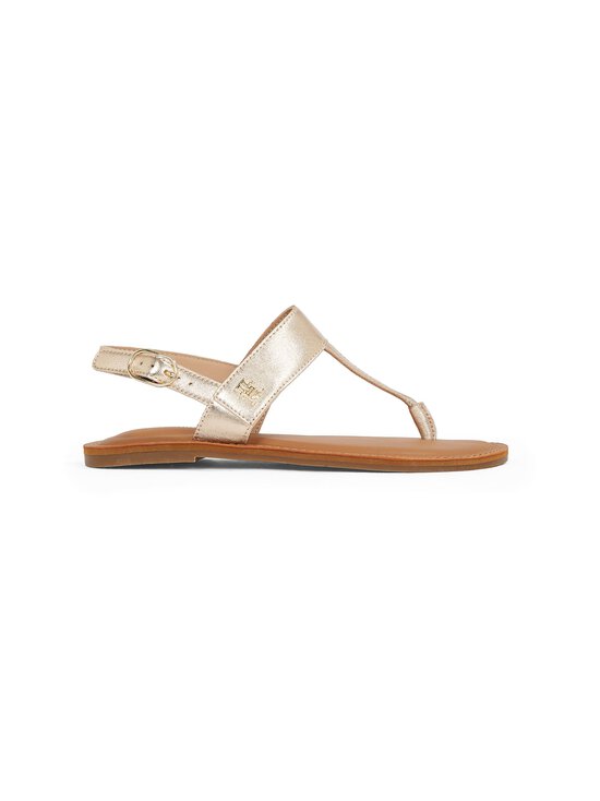 Tommy Hilfiger - Nahast sandaalid Metallic Thong - 0HS GOLD - photo 2 Tommy Hilfiger - Nahast sandaalid Metallic Thong - 0HS GOLD | Stockmann - photo 2