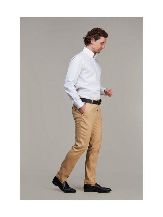 HANSEN&JACOB - Chino Linen Blend bikses - YELLOW 21 | Stockmann - photo 3