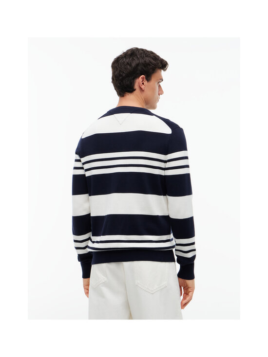 Tommy Hilfiger - Essential Cotton Crew -paita - 0A5 NAVY BLUE/IVORY PETAL | Stockmann - photo 2