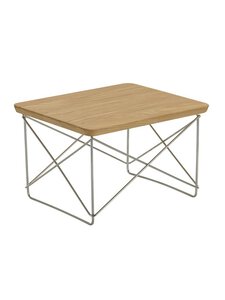 Vitra - Eames Occasional Table LTR -sivupöytä kastanja / ruostumaton teräs - BROWN | Stockmann