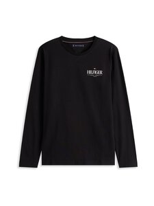 Tommy Hilfiger - Trikotaažsärk Stack - BDS BLACK Tommy Hilfiger - Trikotaažsärk Stack - BDS BLACK | Stockmann
