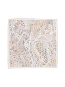 Amanda Christensen - Paisley Mélange -puuvillataskuliina - 100 WHITE | Stockmann